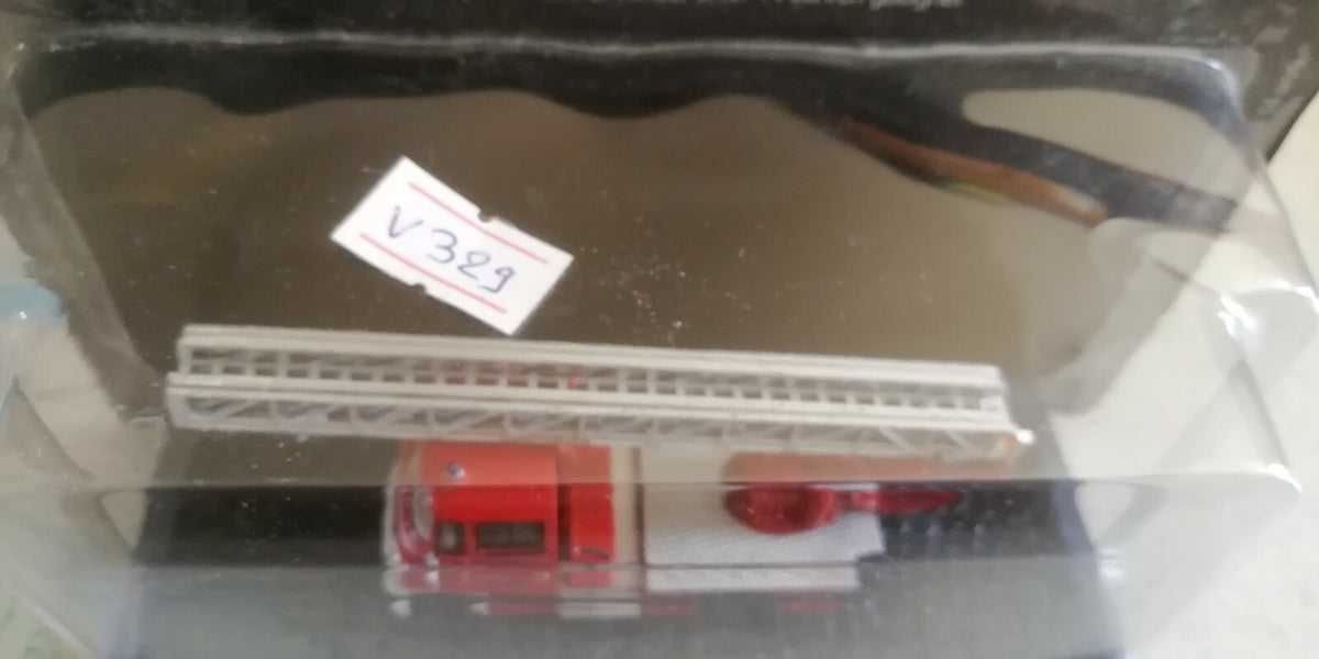 Miniature Camion de Pompiers Metz DL 18 Mercedes-Benz L 319 DeAgostini au 1/72