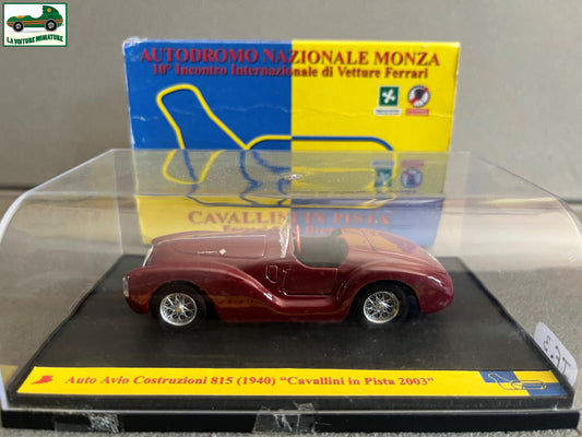 Voiture miniature Ferrari Auto Avio 815 Cavallini Pista 2003 Brumm au 1/43