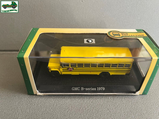 Voiture miniature GMC B-Series 1979 Autobus Autocar Bus Collection Atlas 1/72