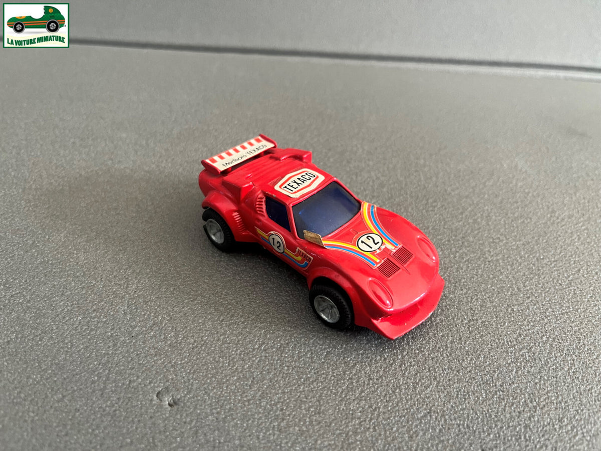 Ancienne Voiture Miniature Lamborghini Texaco Marlboro Made in Hong Kong