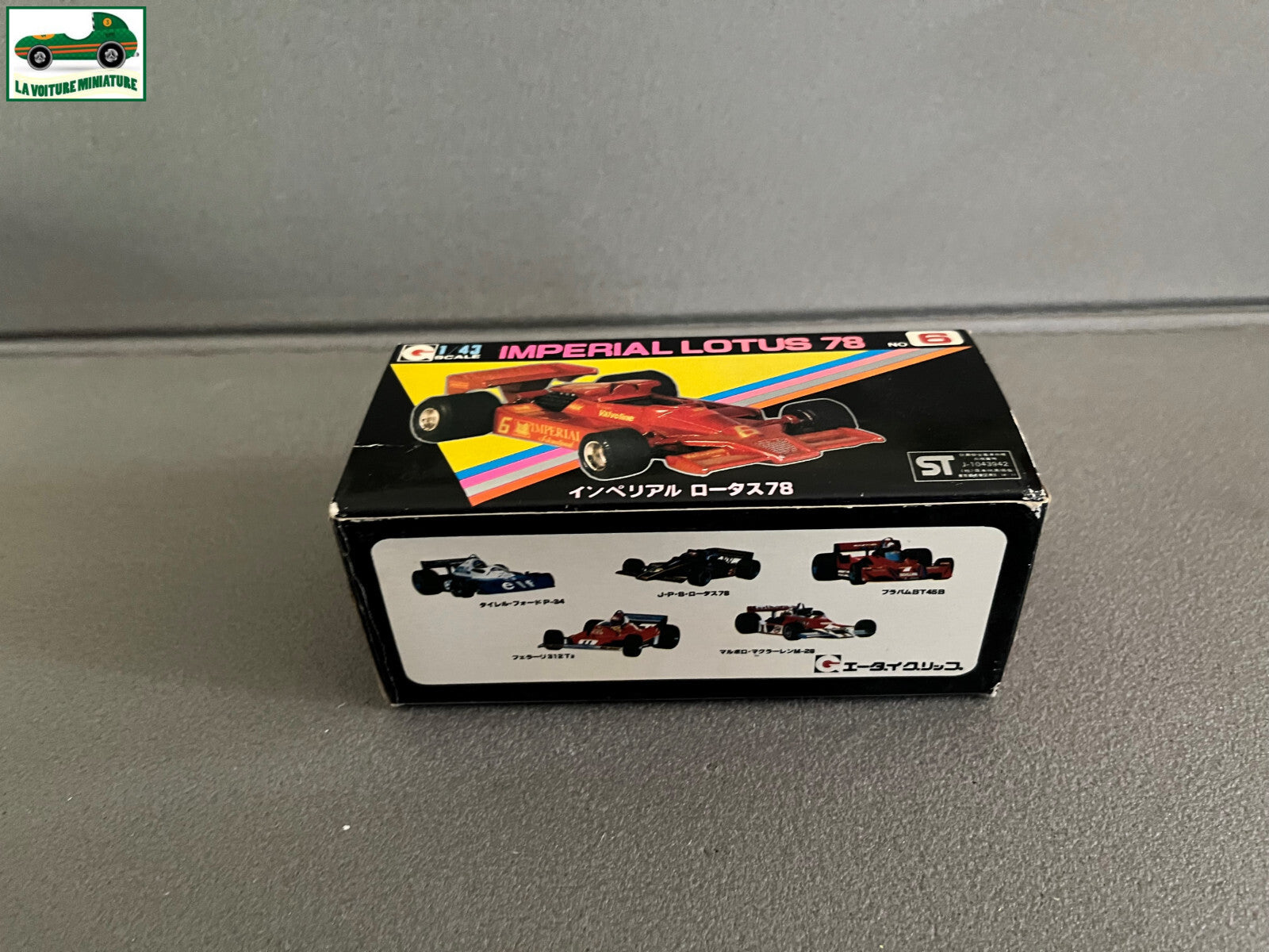 Voiture Miniature Formule 1 F1 Imperial Lotus 78 Technica Japan au 1/43