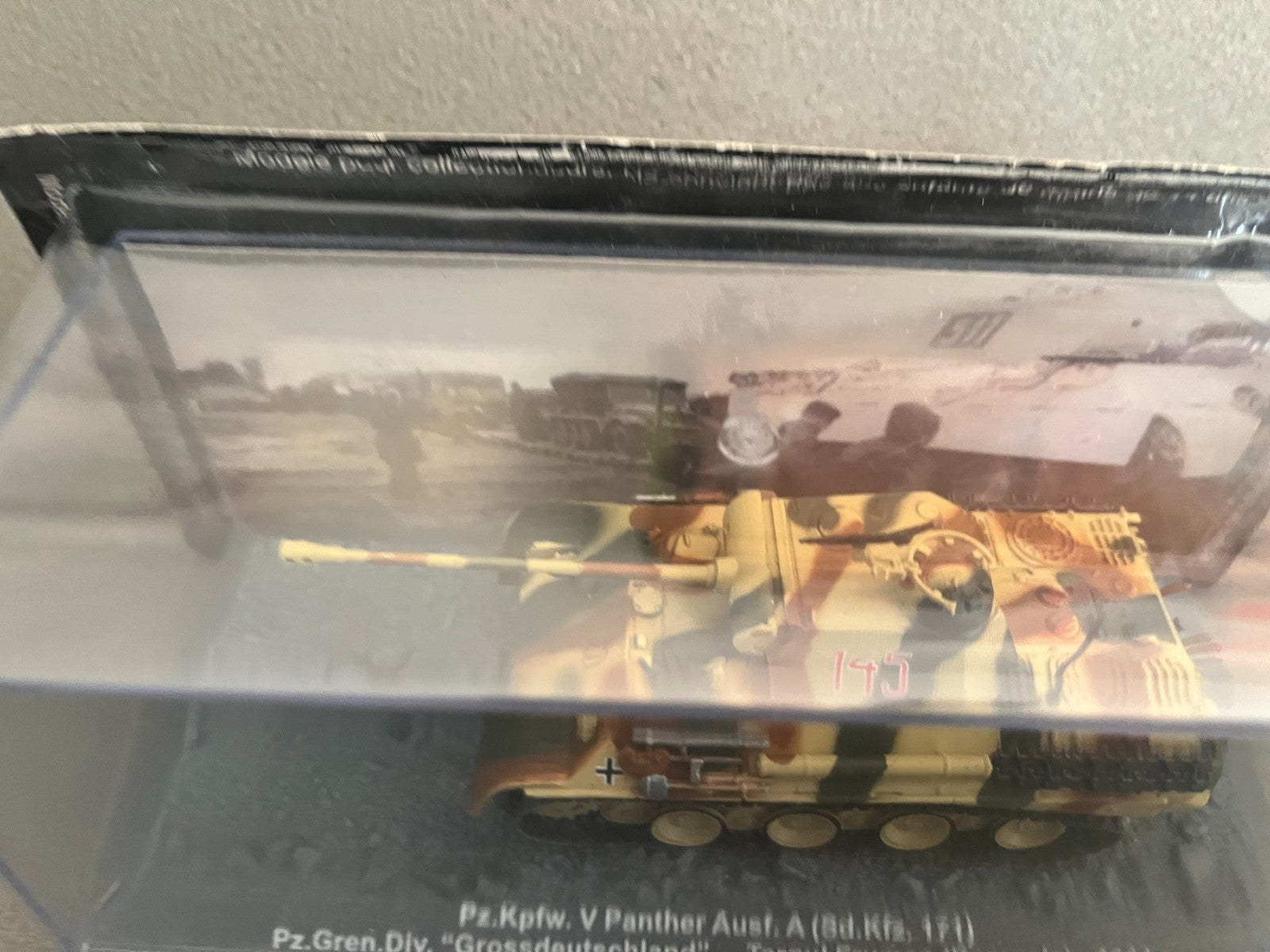 Miniature Militaire Char Tank Blindé Pz.Kpfw. V Panther Ausf. A 171 Altaya 1/72