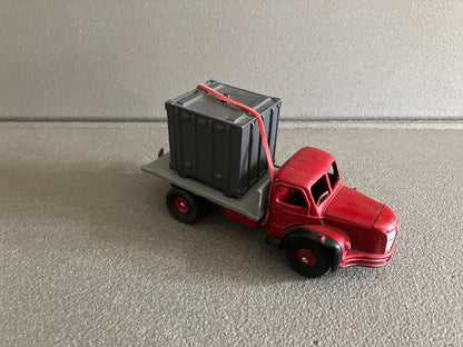 Ancienne Miniature Camion Berliet 34B Porte Container Dinky Toys Meccano France