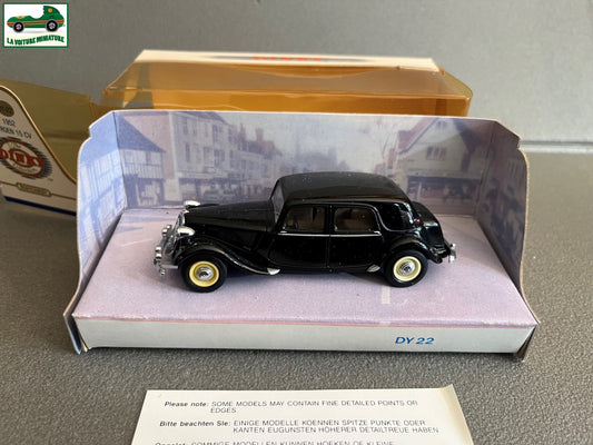 Voiture Miniature Citroen Traction DY-22 Dinky Matchbox au 1/43
