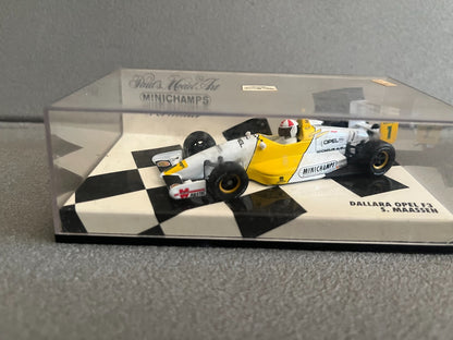 Voiture Miniature Formule 1 F1 Dallara Opel F3 Maassen Minichamps au 1/43