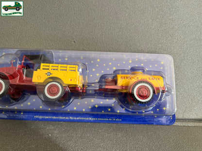 Voiture Miniature Dodge Remorque Citerne N°7 Cirque Pinder Altaya 1/43