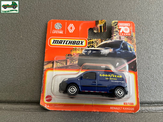 Voiture miniature Renault Kangoo GoodYear Matchbox 70 Years 1/64