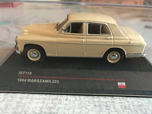 Voiture Miniature 1964 Warszawa 203 IST 119 au 1/43