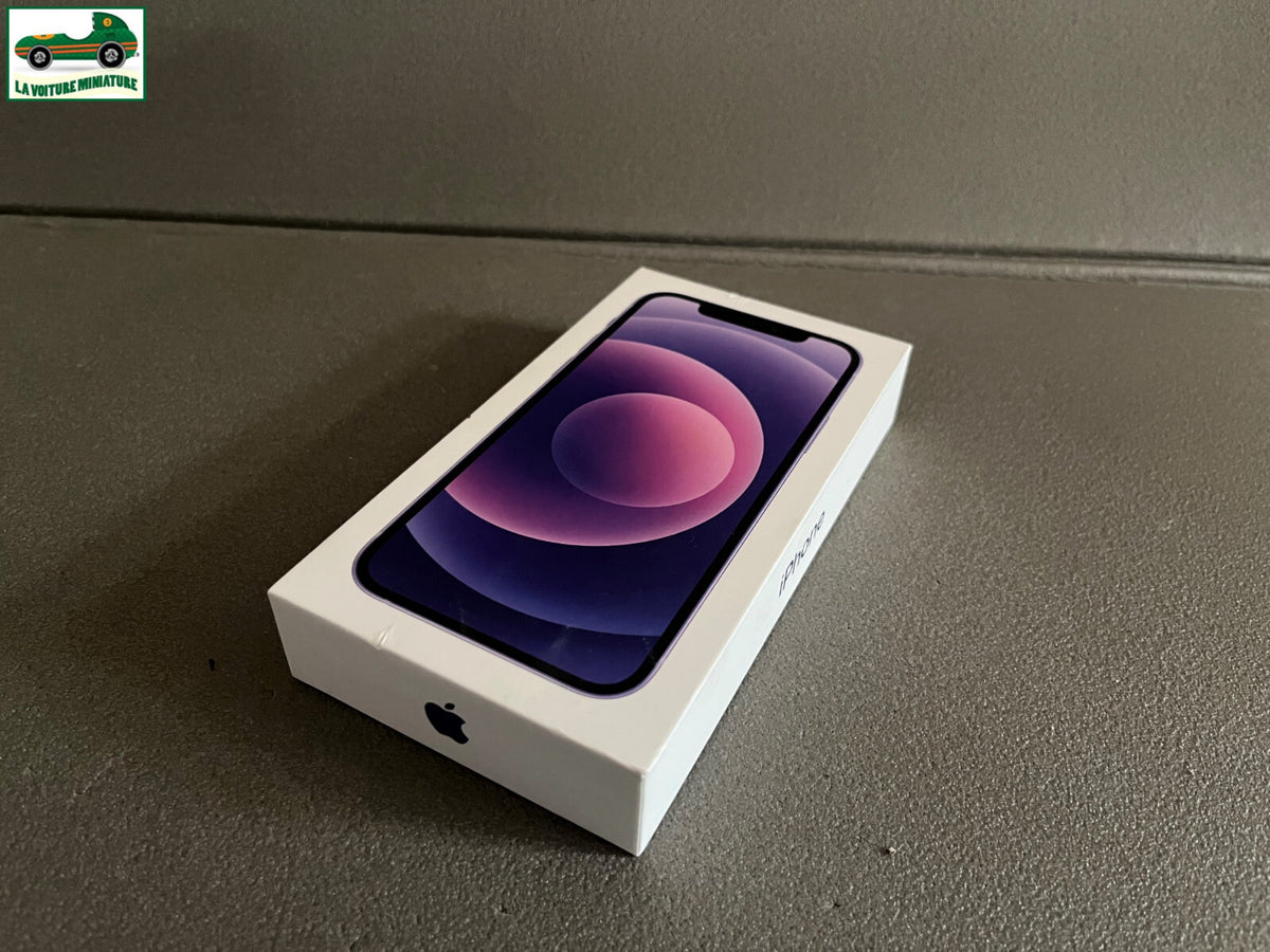 Boite Vide Apple Iphone 12 Purple 64GB Occasion 2020 Empty Box