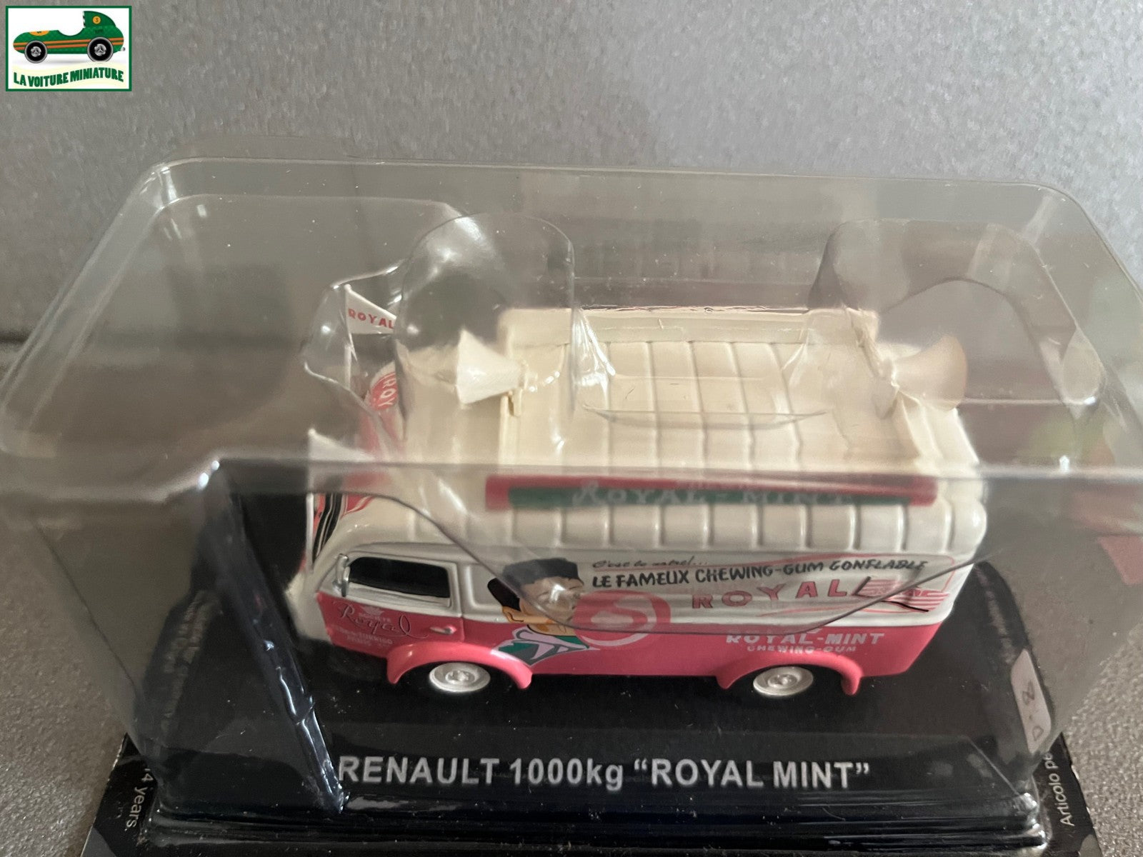Voiture Miniature Camion Publicitaire Renault 1000kg Royal Mint Presse au 1/43