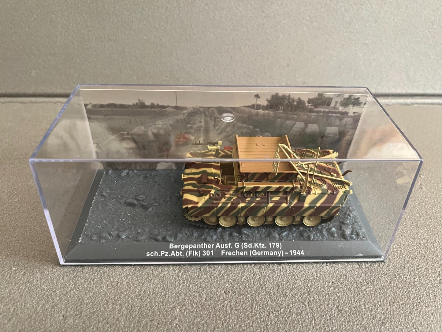 Miniature Militaire Char Tank Blindé Bergepanther Ausf. G Sd. Kfz. Altaya 1/72