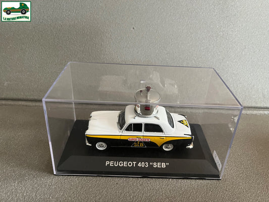 Voiture Miniature Publicitaire Peugeot 403 SEB au 1/43