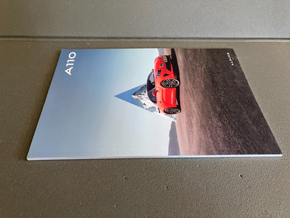 Ancien Dépliant Brochure Documentation Automobile Alpine A110