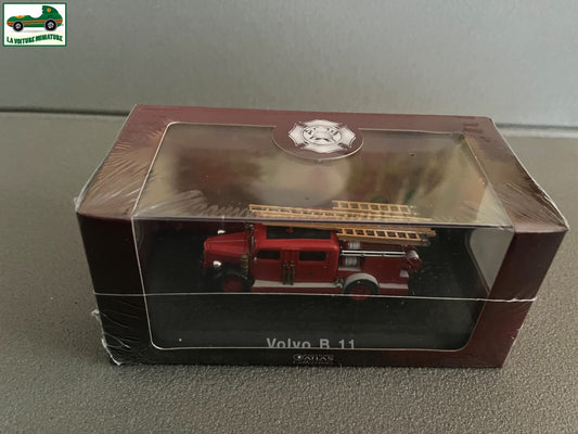 Voiture miniature Camion Pompiers Volvo B 11 Editions Atlas au 1/72
