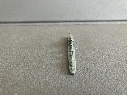 Ancien Bateau miniature Militaire H30 Alliage Plomb Wiking Germany 1/1250