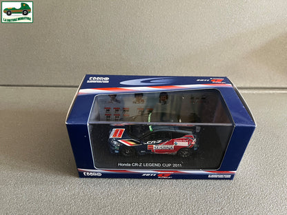 Voiture Miniature Honda CR-Z Legend Cup 2011 Ebbro au 1/43