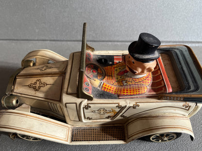 Jouet Ancien Voiture miniature ALPS Made in Japan Tôle Pile Vintage