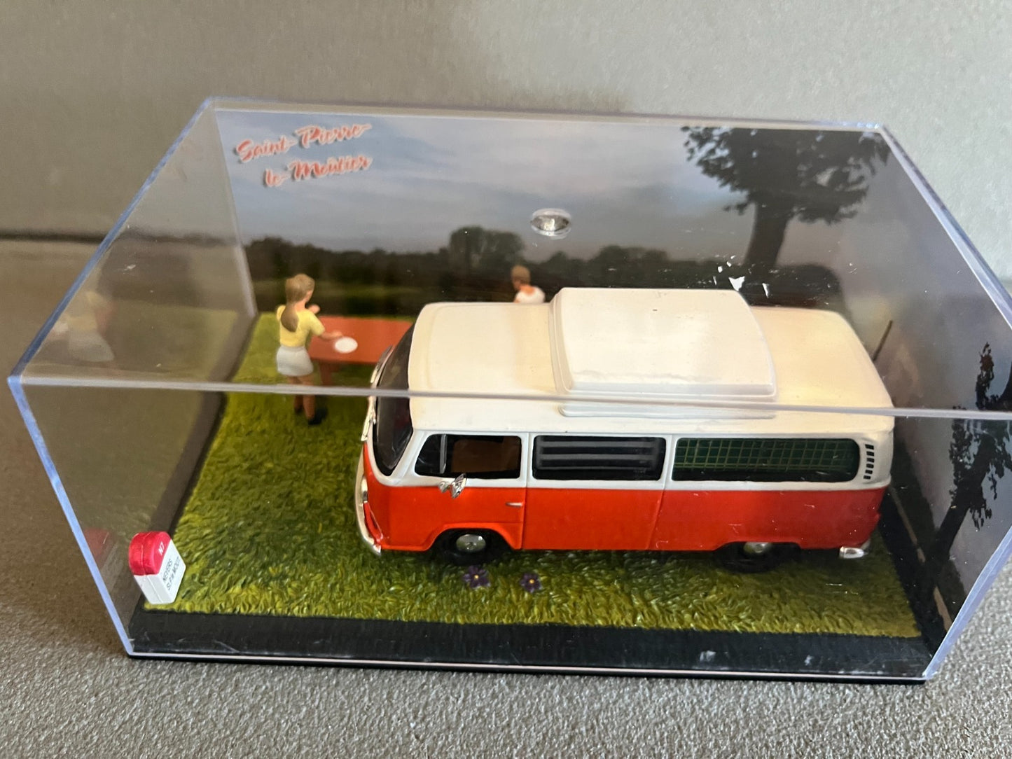 Voiture Miniature Volkswagen Combi Etape 9 La Route Bleue RN7 1/43