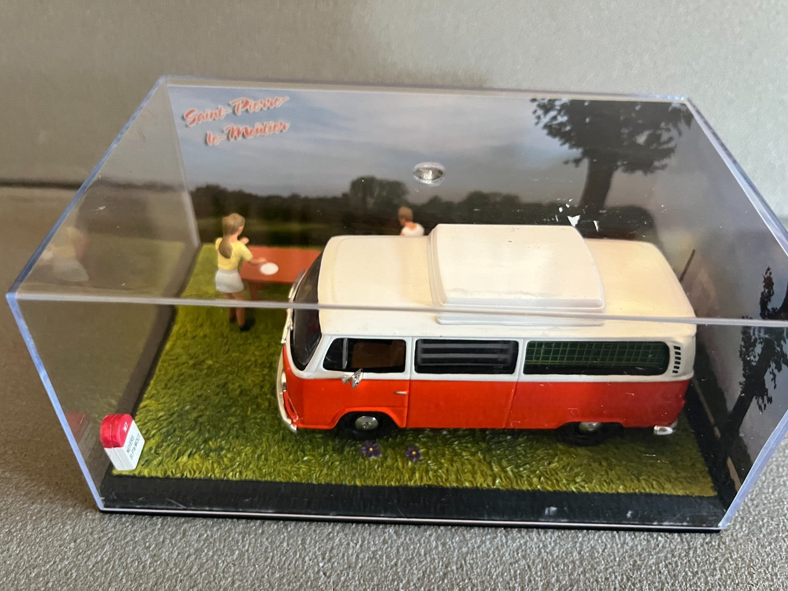 Voiture Miniature Volkswagen Combi Etape 9 La Route Bleue RN7 1/43