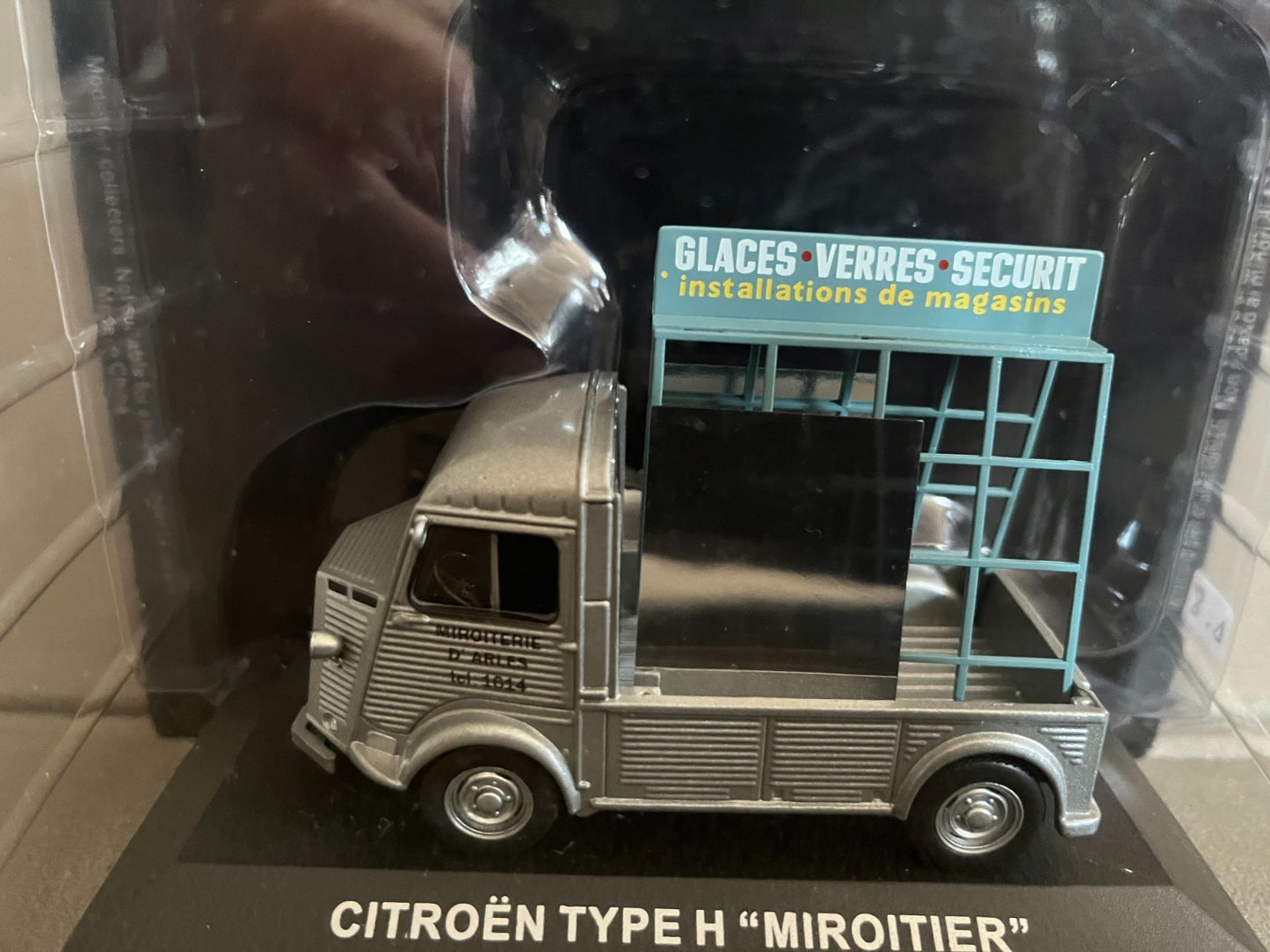 Voiture Miniature Camion Citroen Type H Miroitier Altaya au 1/43