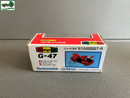 Ancienne Voiture Miniature Toyota Celica 2000 GT-R Diapet G-47 Japan au 1/40