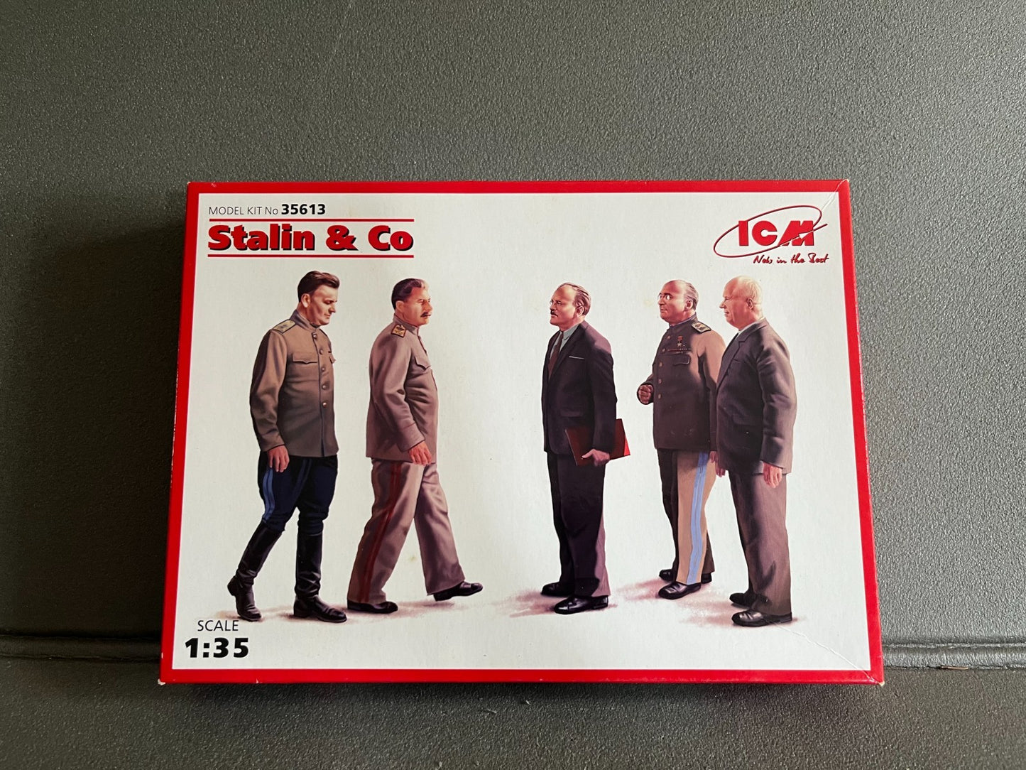 Maquette Militaire Figurine Soldat Stalin & Co ICM 35613 1/35