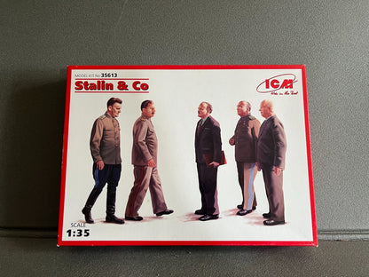 Maquette Militaire Figurine Soldat Stalin & Co ICM 35613 1/35