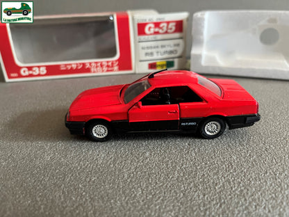 Ancienne Voiture Miniature Nissan Skyline RS Turbo Diapet G-35 Japan au 1/40