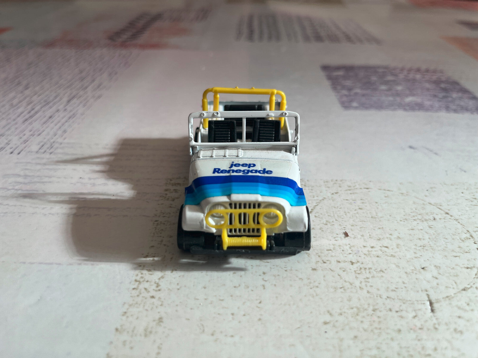 Voiture Miniature Jeep Willys Renegade Hotwheels Mattel au 1/43