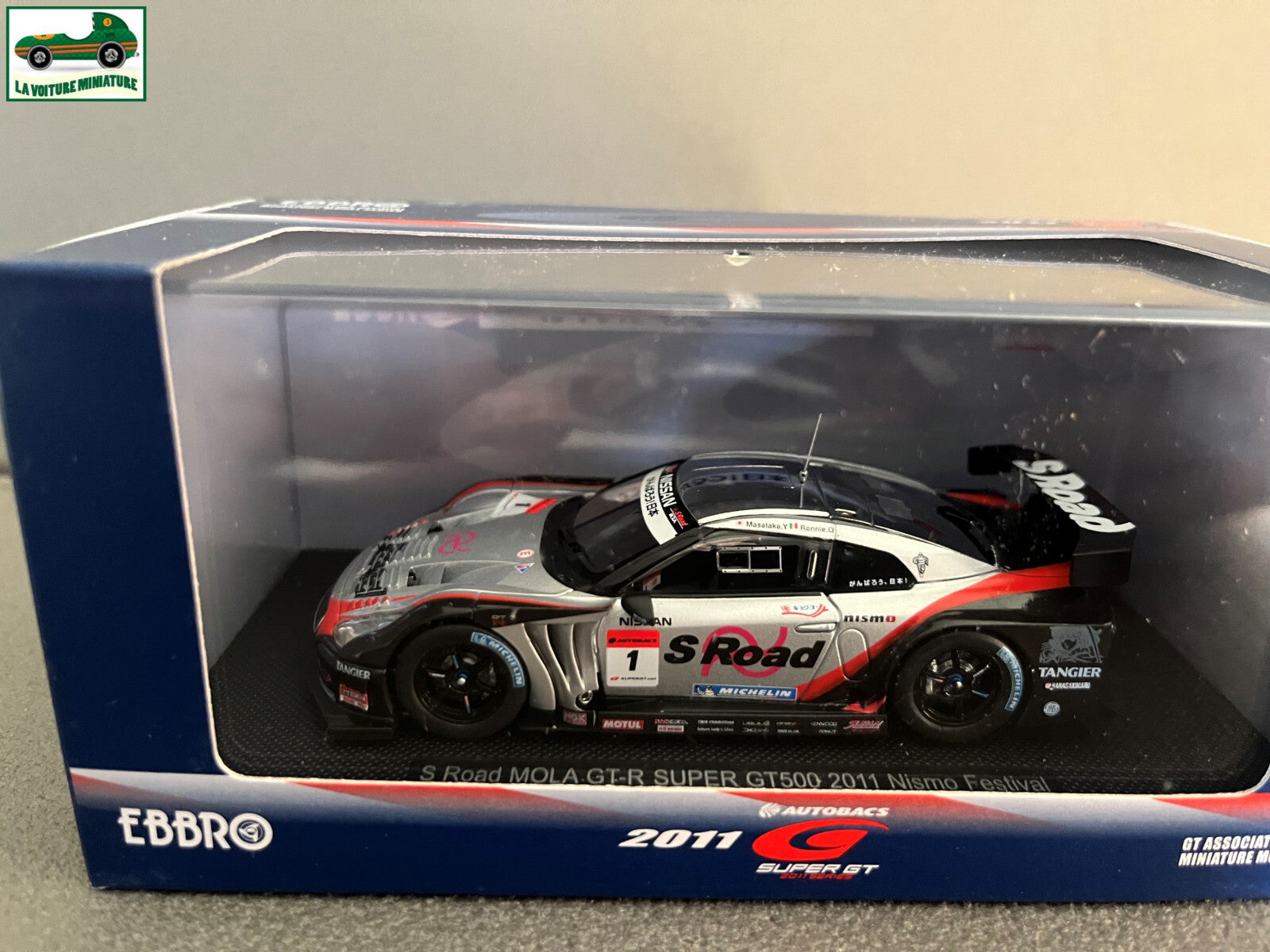 Voiture Miniature S Road Mola GT-R Super GT500 2011 Nismo Festival Ebbro 1/43