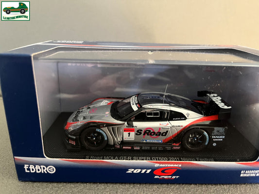 Voiture Miniature S Road Mola GT-R Super GT500 2011 Nismo Festival Ebbro 1/43