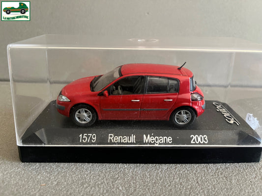 Voiture Miniature Renault Mégane 2003 Solido 1579 au 1/43