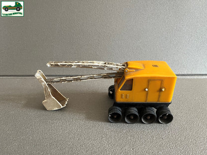Ancienne Miniature Plastique Pelle Mécanique Norev France Epave 1/43
