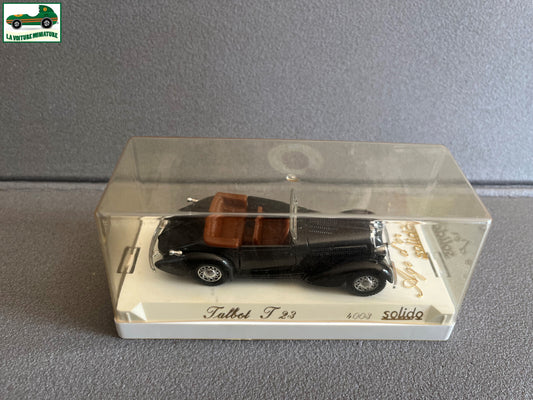 Voiture Miniature Talbot T23 4003 Solido au 1/43