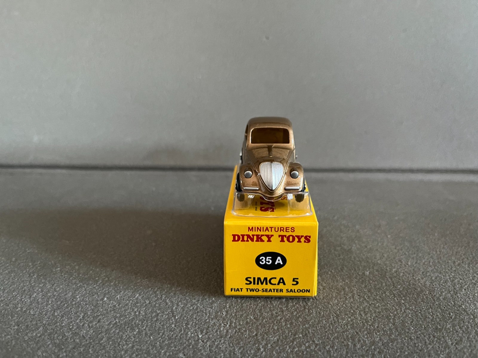 Voiture miniature Simca 5 35 A Topolino Deagostini Dinky Toys Atlas au 1/43