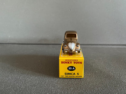 Voiture miniature Simca 5 35 A Topolino Deagostini Dinky Toys Atlas au 1/43