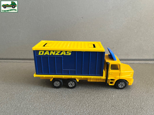 Ancienne Miniature Camion Porte Conteneur Scania Danzas Corgi Junior