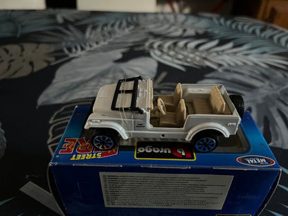 Voiture Miniature Jeep Wrangler Burago au 1/43