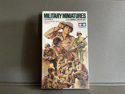 Maquette Militaire Figurine Soldat U.S Combat Group Set Tamiya 1/35