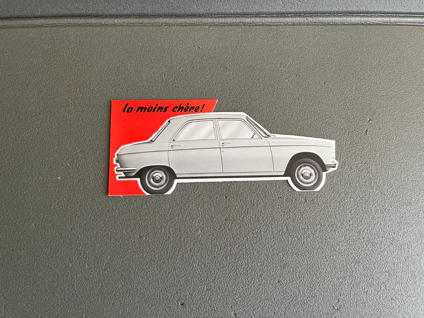 Ancien Dépliant Brochure Documentation Automobile Peugeot 204
