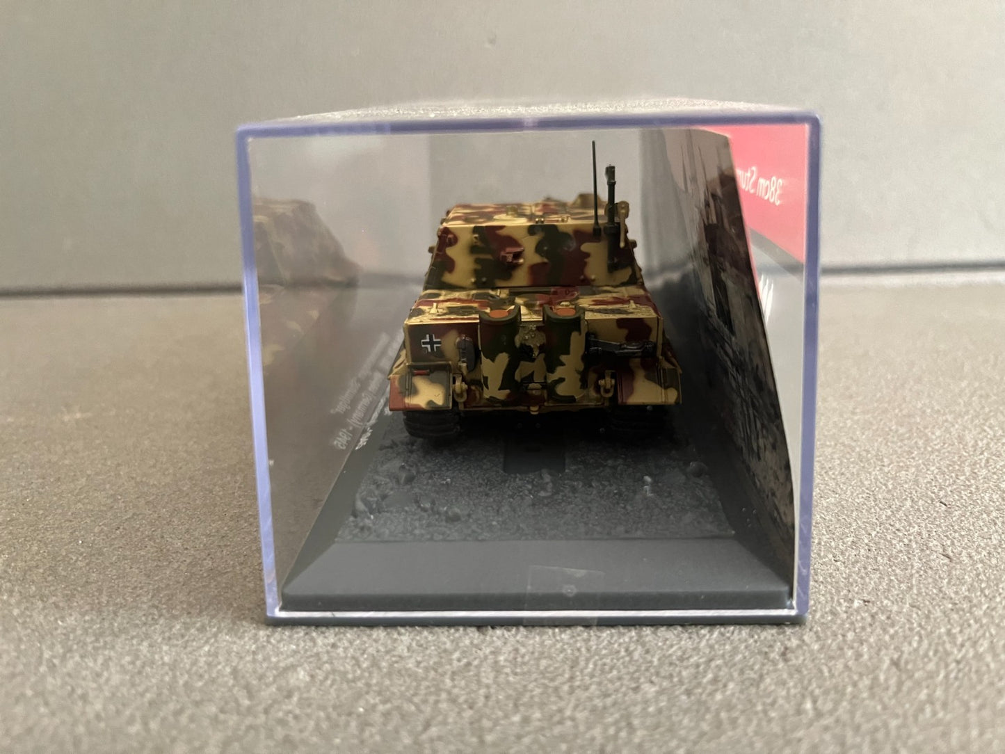 Miniature Militaire Char Tank Blindé Sturmmoserwagen Sturmtiger Altaya 1/72