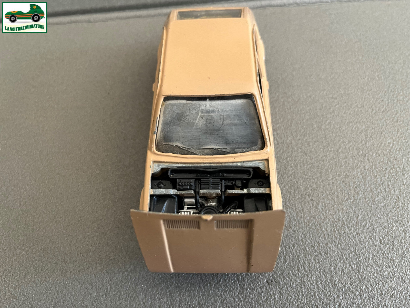Ancienne Miniature Alfa Romeo Alfasud Politoys 1/25 Epave