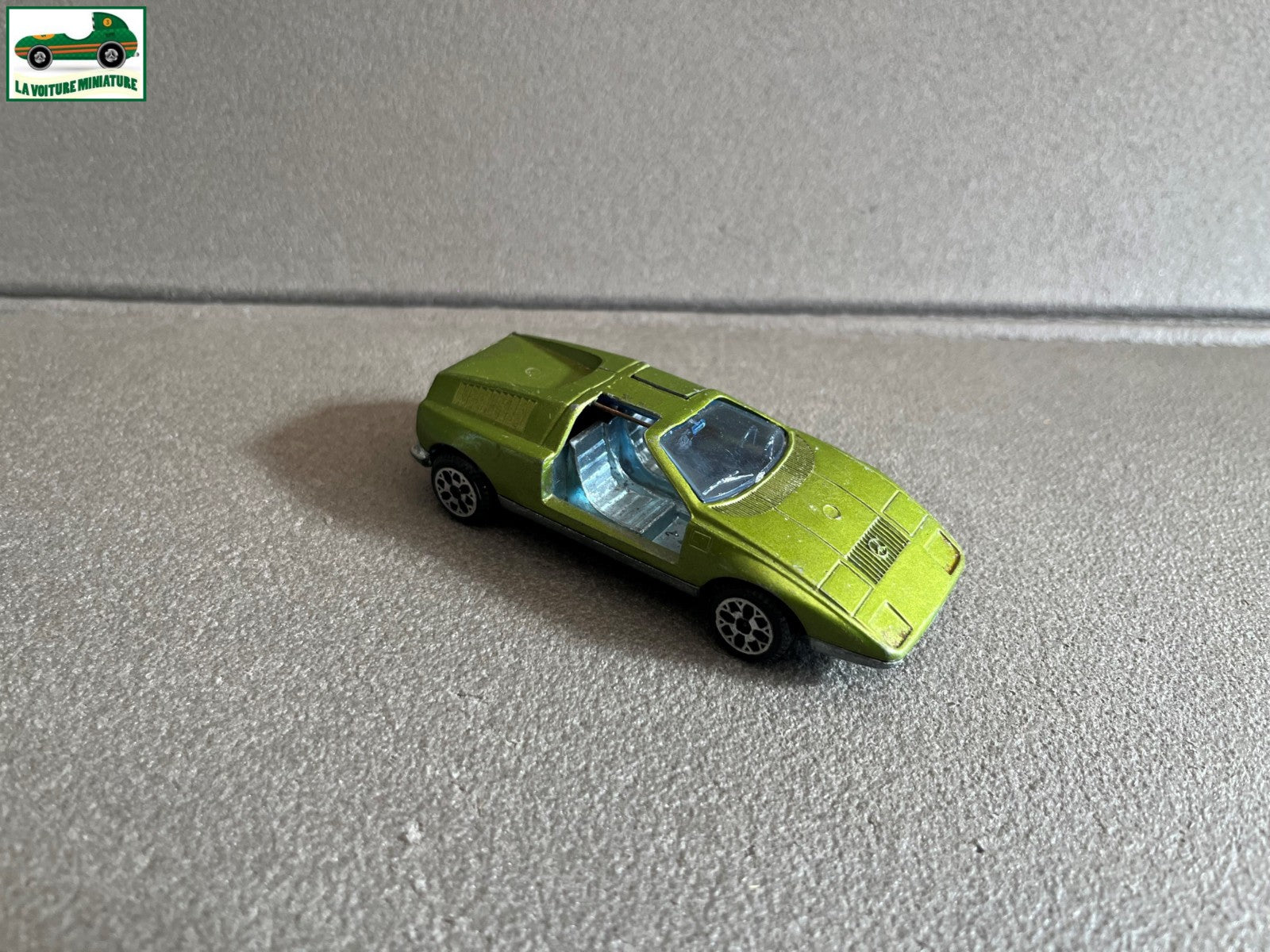 Ancienne Voiture Miniature Mercedes C111 Politoys N° E 16 Made in Italy 1/43