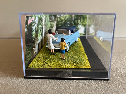 Voiture Miniature Simca P60 Ranch Etape 10 La Route Bleue RN7 1/43