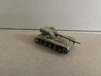 Ancienne Miniature Militaire Char AMX Dinky Toys Meccano France Epave