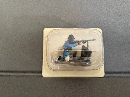 Soldat Plomb 1914 1918 NSL Editions Atlas Tireur Fusil Mitrailleur Chauchat  N°4