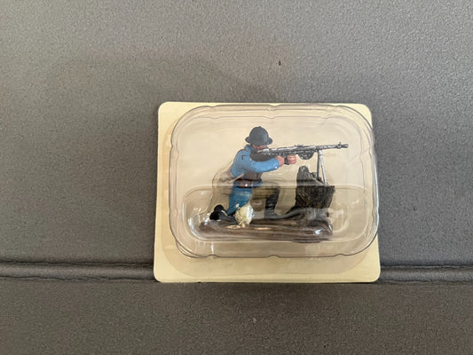 Soldat Plomb 1914 1918 NSL Editions Atlas Tireur Fusil Mitrailleur Chauchat  N°4