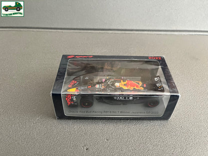 Voiture Miniature Formule 1 F1 Oracle Red Bull Racing RB18 Japon Spark au  1/43