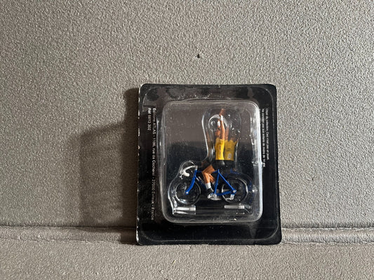 Voiture Miniature Cycliste Maillot Jaune Tour de France Vélo Norev 1/43