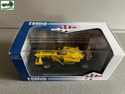 Voiture Miniature Formula Nippon Haruki Kurosawa with Nova F1 Ebbro au 1/43